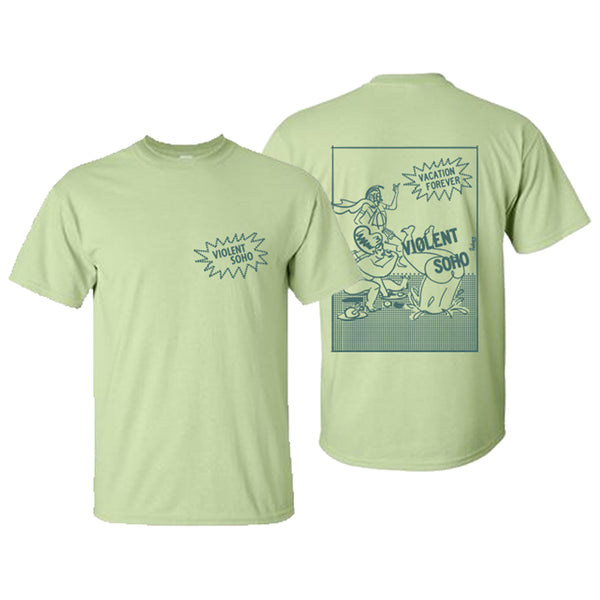 VACATION FOREVER PISTACHIO T-SHIRT